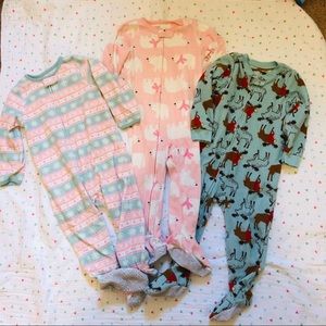 Carter’s fleece pjs bundle